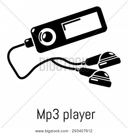 Mp3 Player Icon. Simple Illustration Of Mp3 Player Icon For Web