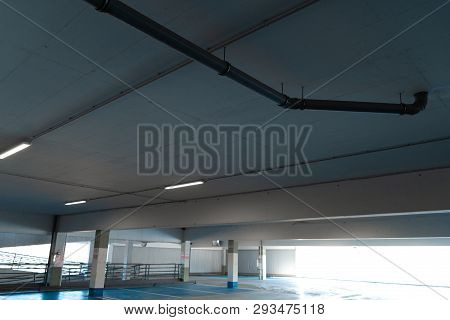 Free Vacant Parking Lot Space In A Shopping Centre Multi Story Car Park