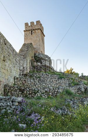 View Of Numao Castle. Council Of Vila Nova De Foz Coa. Portugal. Douro Region.