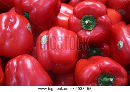 Poivrons rouges