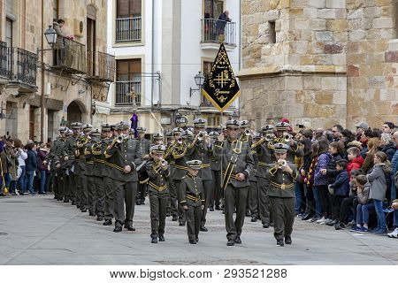 Holy Thursday Procession In Zamora, Spain
