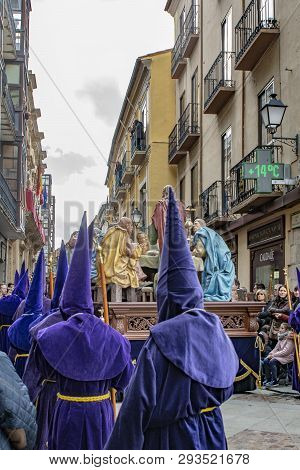 Holy Thursday Procession In Zamora, Spain