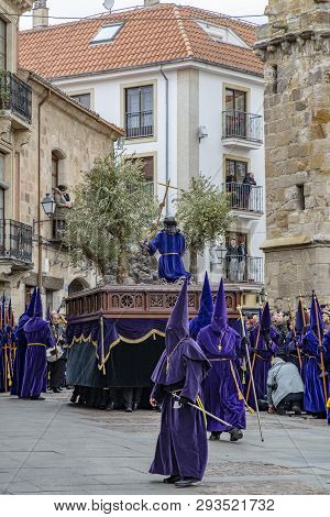 Holy Thursday Procession In Zamora, Spain