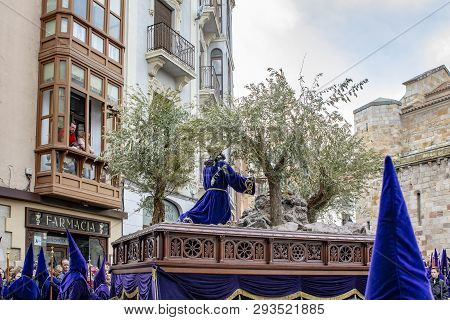 Holy Thursday Procession In Zamora, Spain
