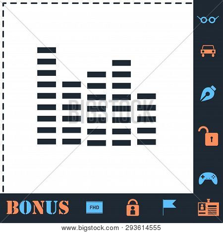 Equalizer. Perfect Icon With Bonus Simple Icons