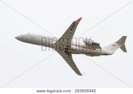 Airplane Takeoff From Airport