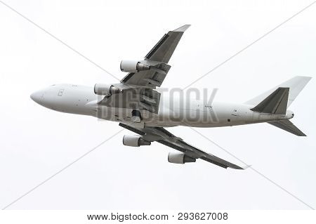 Airplane Takeoff From Airport