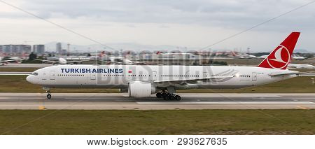 Airplane Takeoff From Airport