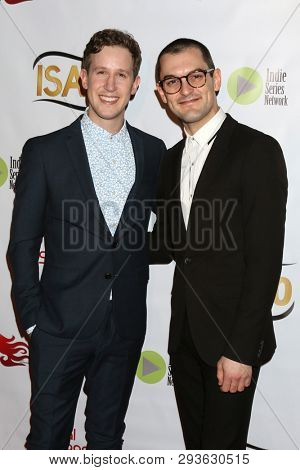 LOS ANGELES - APR 3:  Alex Wyse, Wesley Taylor at the 10th Indie Series Awards at the Colony Theater on April 3, 2019 in Burbank, CA