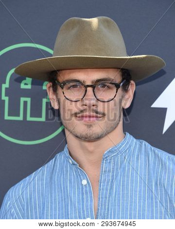 LOS ANGELES - MAR 27:  Tommy Martinez arrives for the 2nd Annual Freeform Summit on March 27, 2019 in Hollywood, CA