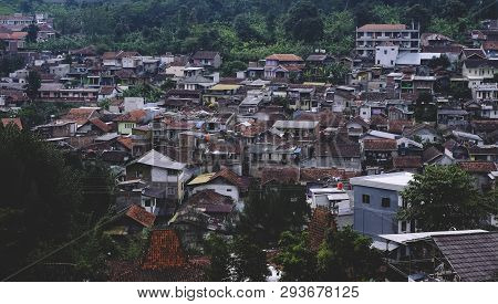 View Of Dago Village, Bandung, Indonesia.
