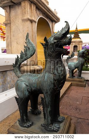 Bangkok, Thailand - April 6, 2018: The Grand Palace - Chakri Day - Decorated In Gold And Bright Colo