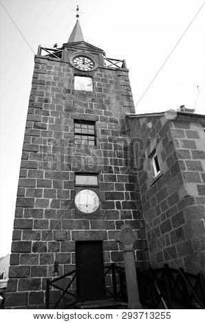 An Exterior View Of An Old Tolbooth  Building In Stonehaven In Aberdeenshire
