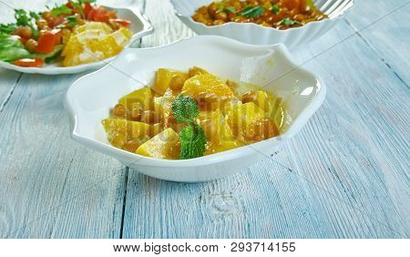 Chickpea And Squash Coconut Curry