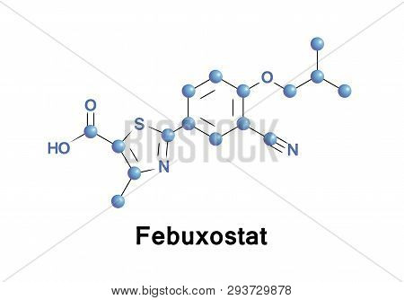 Febuxostat Is A Medication Used Long-term To Treat Gout Due To High Uric Acid Levels