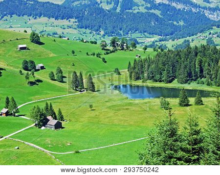 The Smaller Lake Schwendisee (hinter Schwendisee), Wildhaus - Canton Of St. Gallen, Switzerland