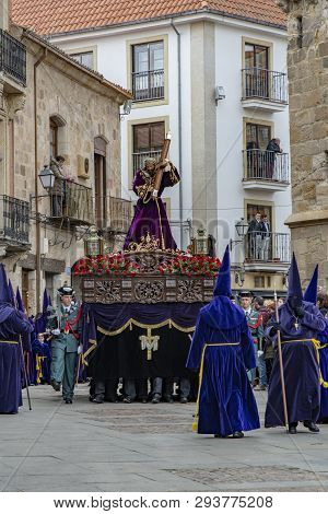 Holy Thursday Procession In Zamora, Spain