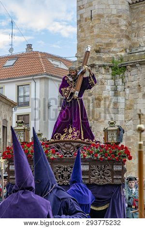 Holy Thursday Procession In Zamora, Spain