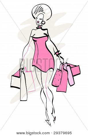 Shopping pige