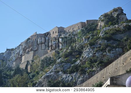 View Of Complesso Di Santa Maria Della Croce, Scicli, Ragusa, Sicily, Italy, Europe, World Heritage 