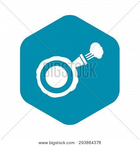 Whoopee Cushion Icon In Simple Style Isolated On White Background. Joke Symbol