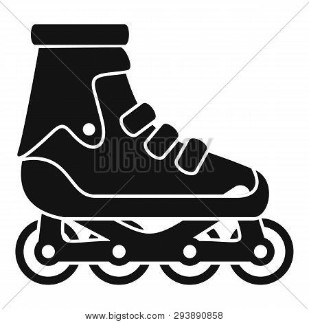 Modern Inline Skates Icon. Simple Illustration Of Modern Inline Skates Vector Icon For Web Design Is