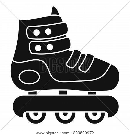 Protected Inline Skates Icon. Simple Illustration Of Protected Inline Skates Vector Icon For Web Des