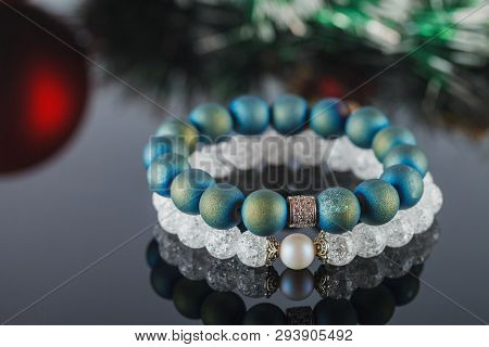 Beautiful Jewelry Made Of Natural Stones And Exquisite Accessories