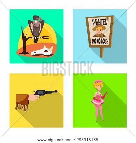 Isolated Object Of Texas And History Logo. Collection Of Texas And Culture Vector Icon For Stock.