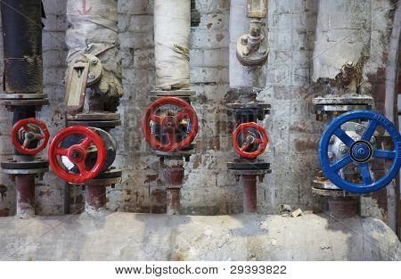 připojení ventilu potrubí