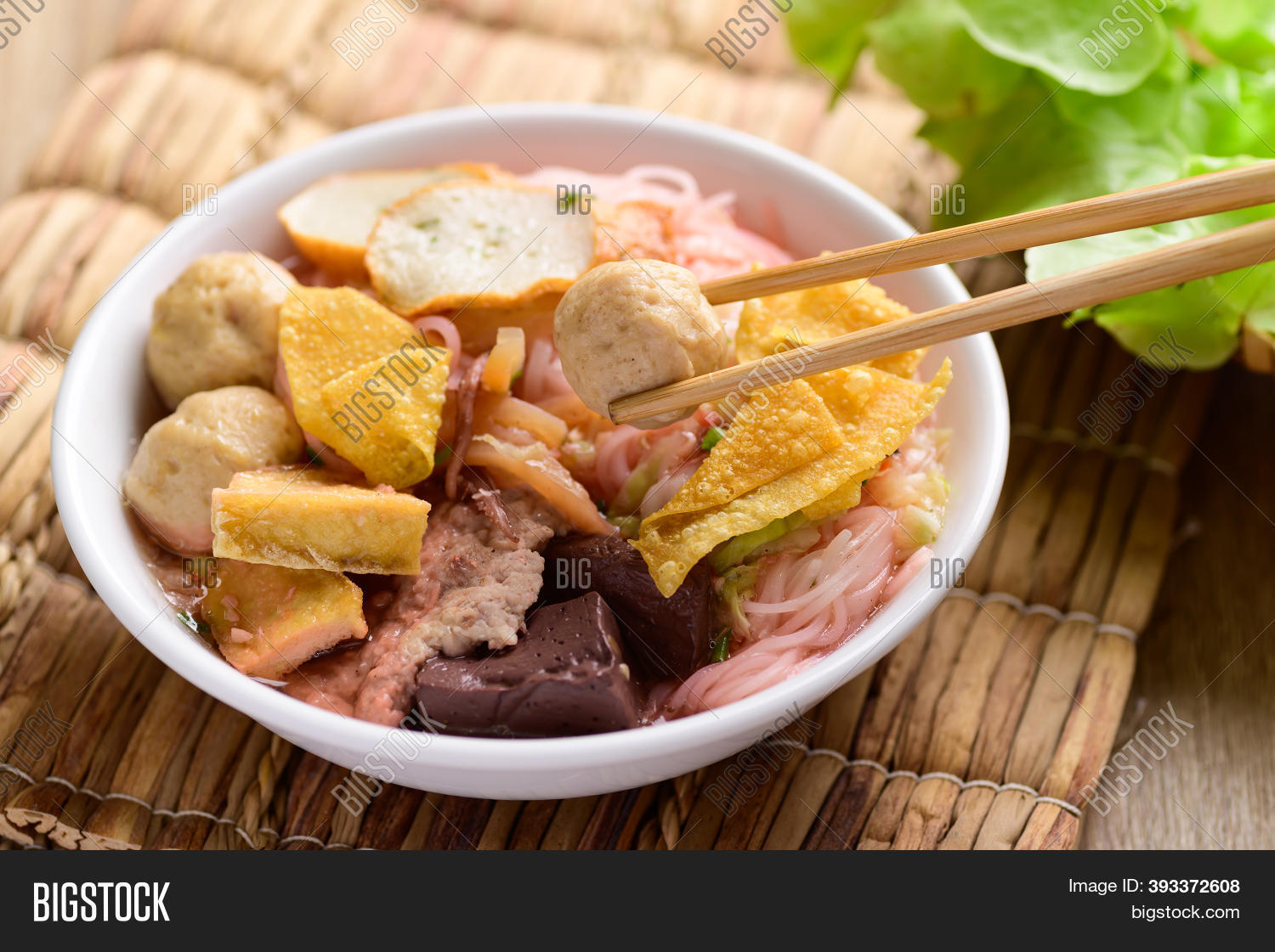 Thai Food (yen Ta Fo Image & Photo (Free Trial) | Bigstock