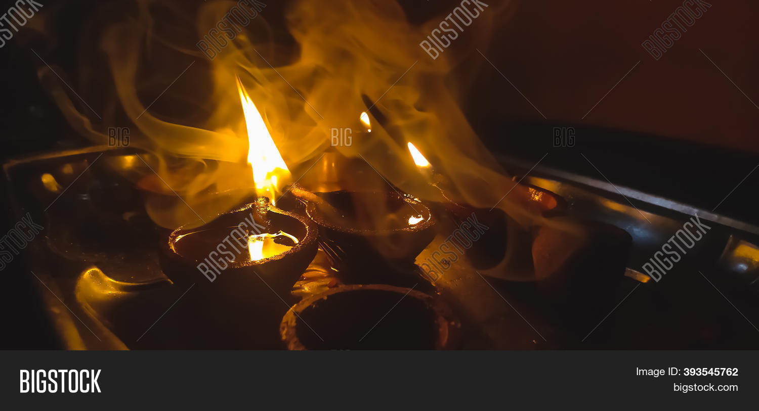 Indian Oil Lamps Image & Photo (Free Trial) Bigstock