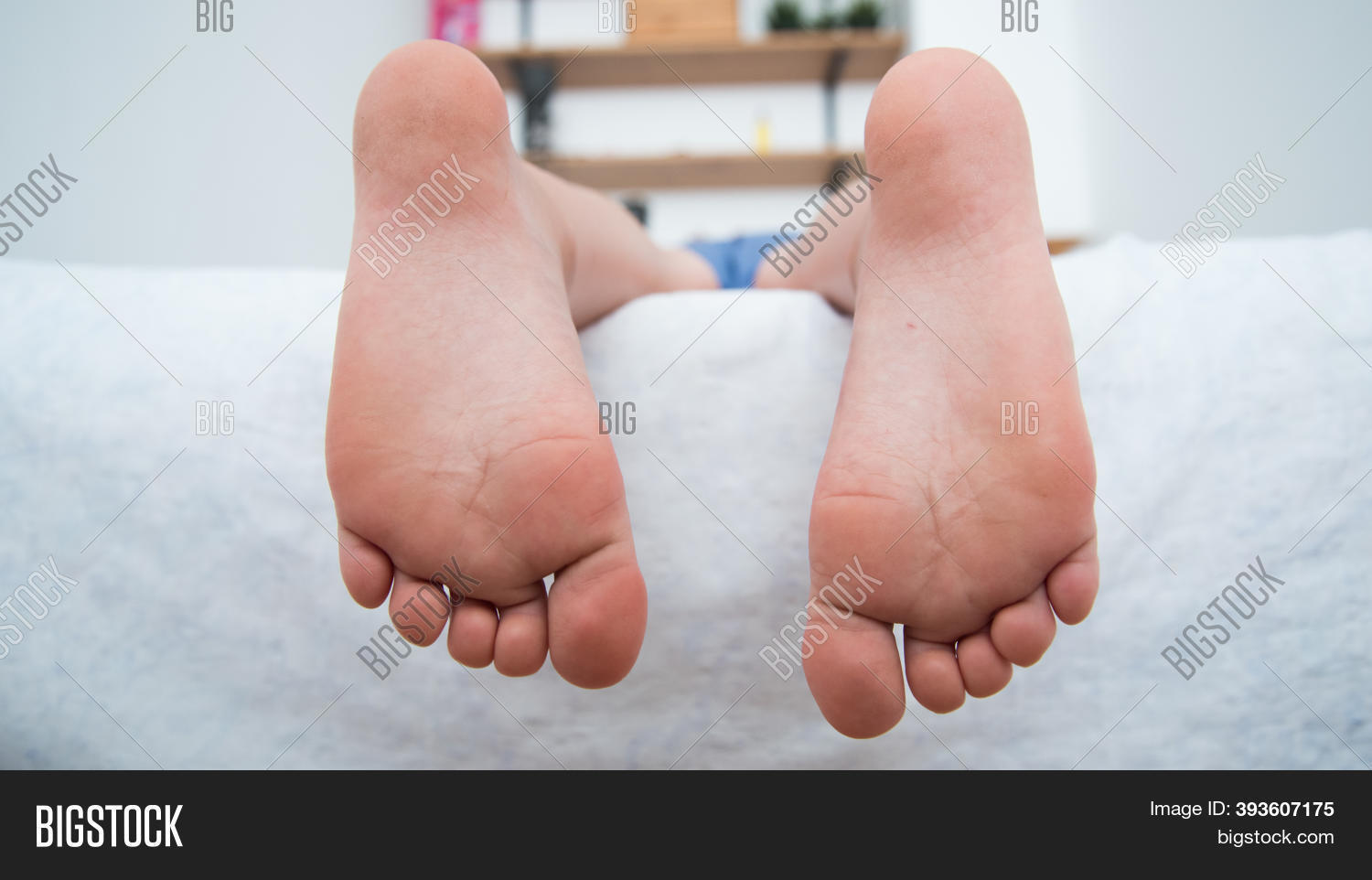Childs Feet Hanging Image & Photo (Free Trial) Bigstock