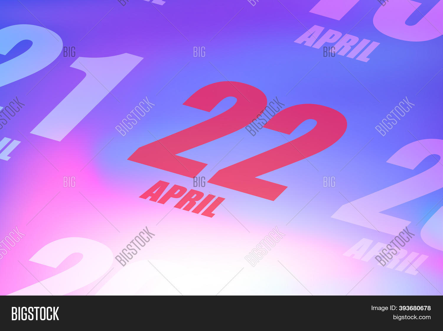 April 22nd. Day 22 Image & Photo (Free Trial) Bigstock