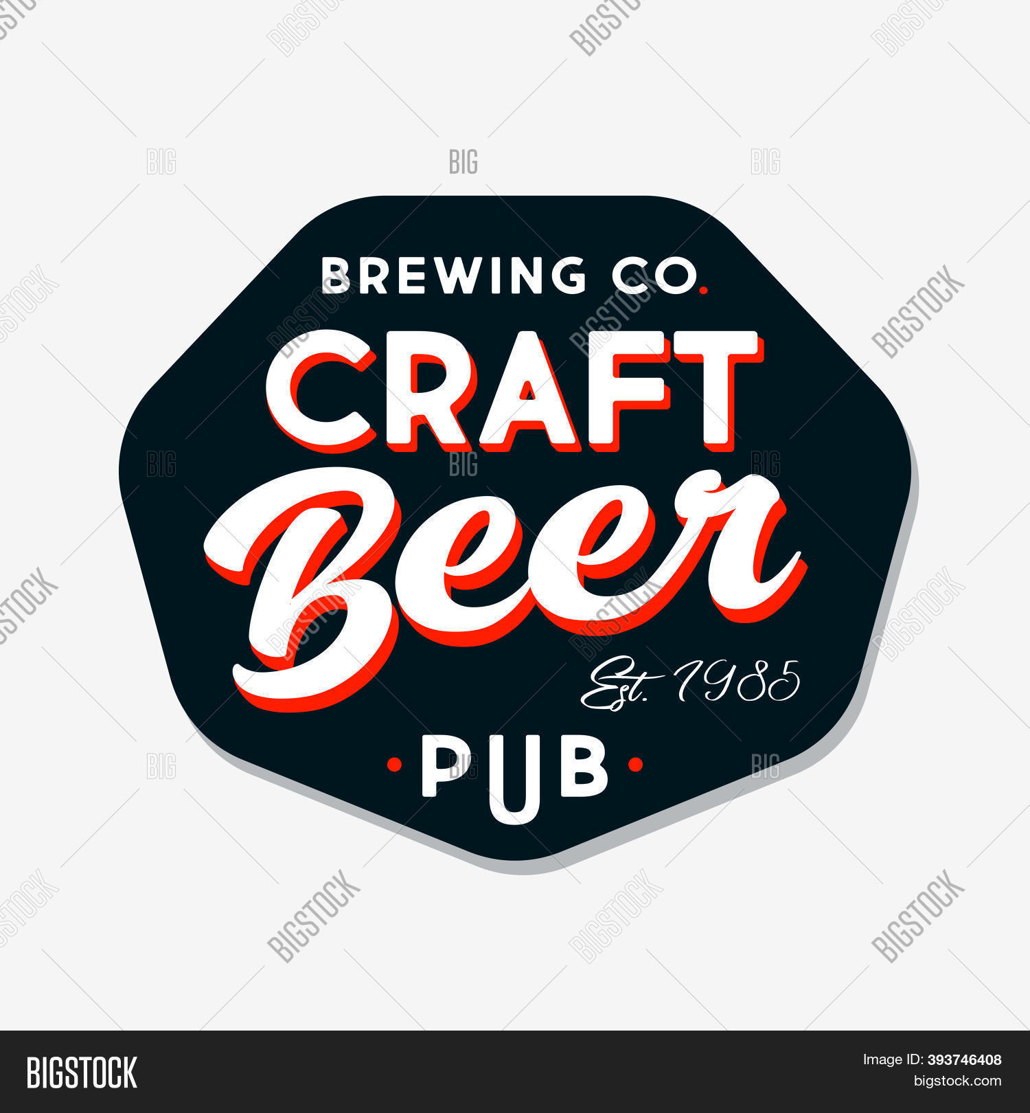 Beer Pub Logotype. Vector & Photo (Free Trial) Bigstock