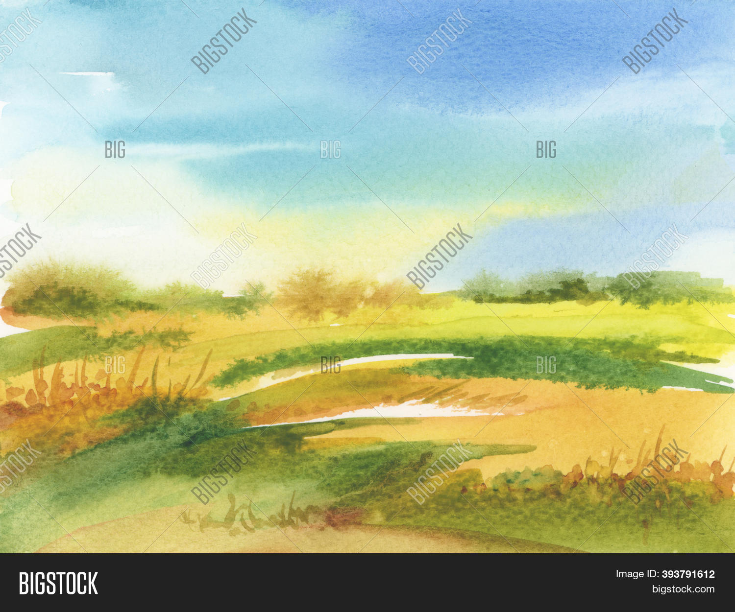 Summer Autumn Image Photo Free Trial Bigstock