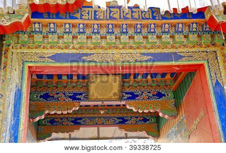 Tibet dekorativa Gate