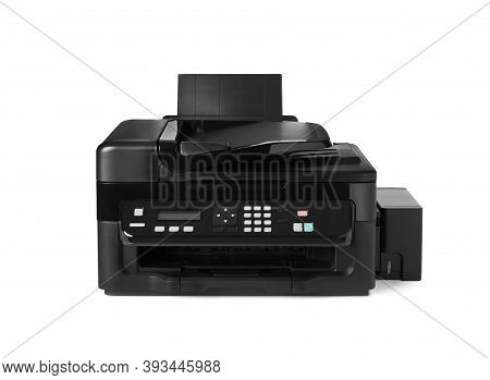 New Modern Multifunction Printer Isolated On White