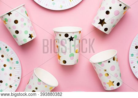 Disposable Paperware For The Holiday, Eco Plates And Glasses