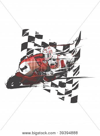 Мотоцикл checkers.ai