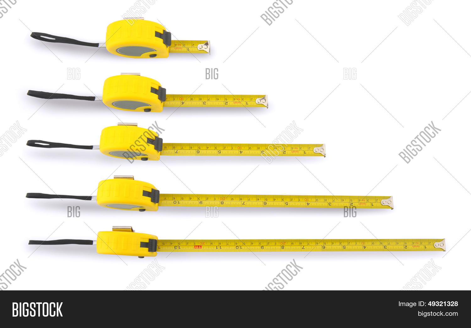 Tape Measure Different Image & Photo (Free Trial) Bigstock