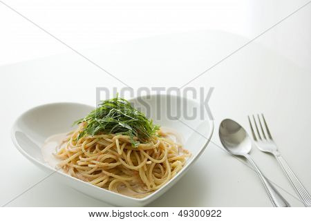 The Pasta Of A Spiced Cod Roe