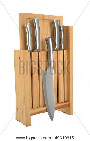 couteau de cuisine isolé sur fond blanc