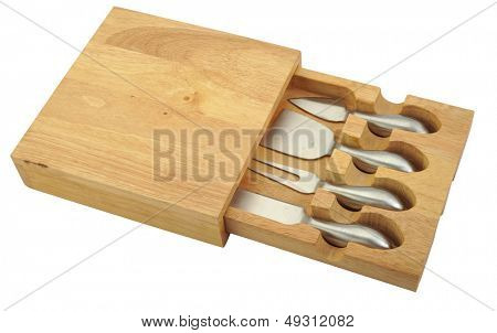 Ensemble de couteaux à fromage coupe