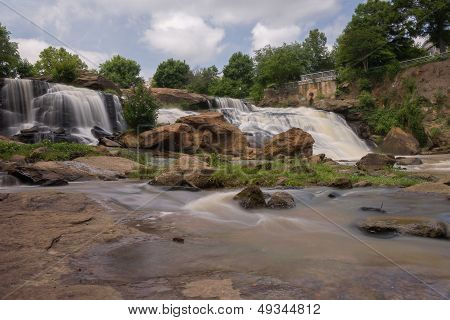 Hdr Falls Park On The Reedy River
