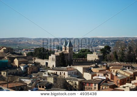 Widok Toledo, Hiszpania