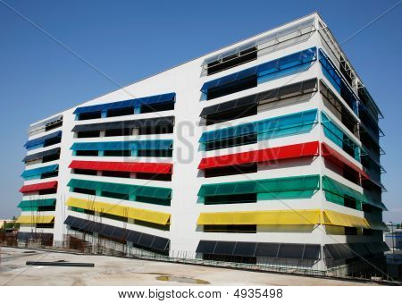 Parking coloré