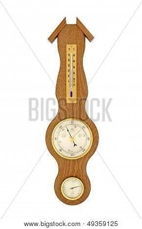 Barometer And Thermometer