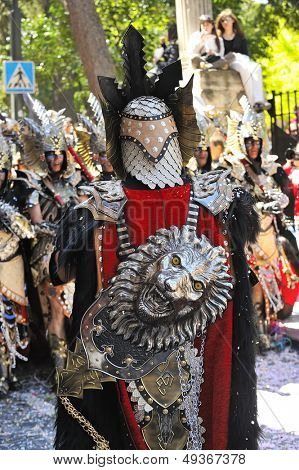 gli spagnoli in festa - Mori e cristiani - aprile 2008, alcoy-Spagna