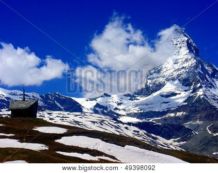 Church Below the Mountain